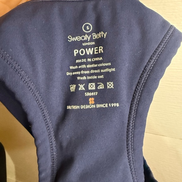 SWEATY BETTY POWER FRAME WORKOUT TANK SMALL - Picture 7 of 8